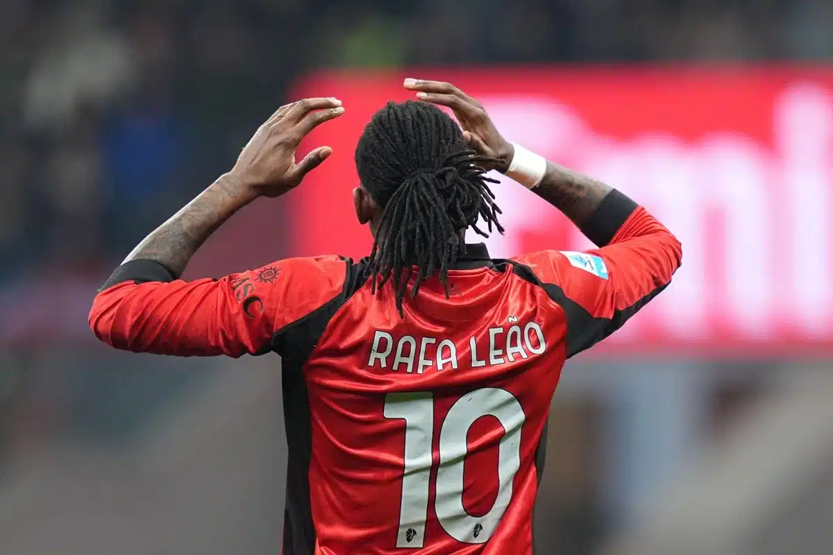 Rafael Leao / AC Milan Atalanta Bergamo Prognose (© LaPresse / Alamy Live News) AC Milan Atalanta Bergamo Tipp