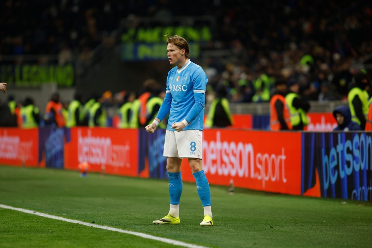 Scott McTominay / Neapel Bologna Prognose (© Nderim Kaceli / Alamy Live News) Neapel -Bologna Tipp