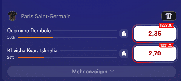 Bayern PSG beste Wetten
