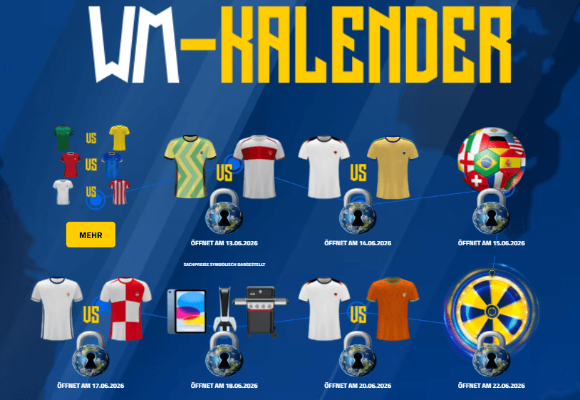 Jetzt AdmiralBet WM Kalender öffnen WM Kalender AdmiralBet