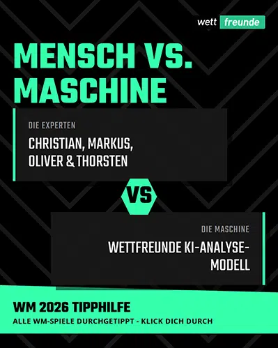 Hier geht's zur WM 2026 Tipphilfe! Experten vs KI - WM Tipphilfe