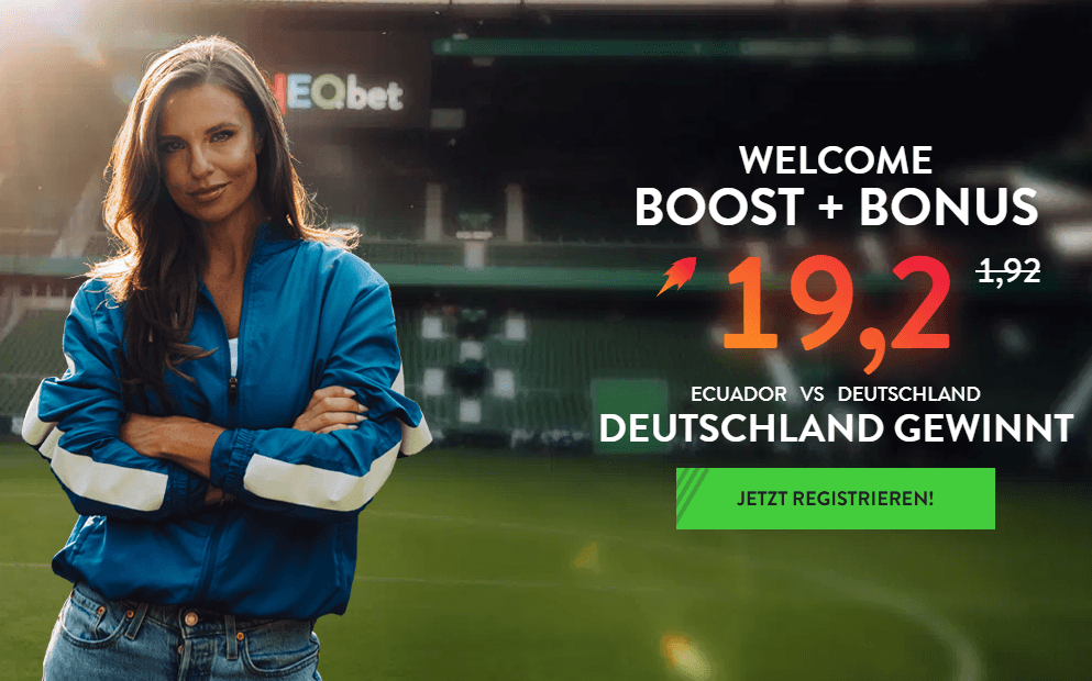 Jetzt mit NEO.bet 900% WM Quotenboost sichern 900% Quotenboost zu Ecuador vs. Deutschland mit NEO.bet