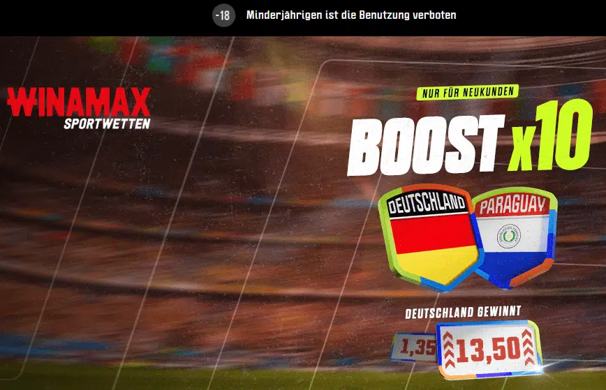 Winamax Quotenboost