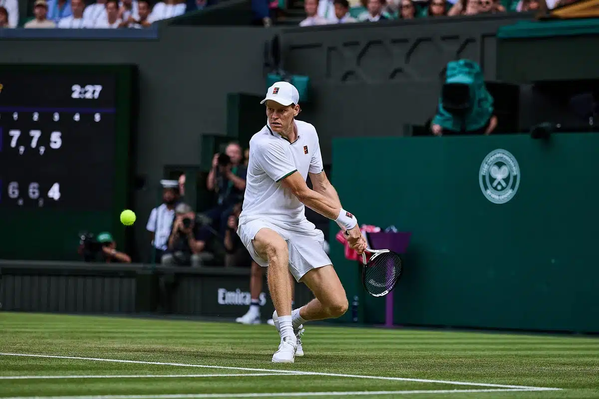 Wimbledon Tipps heute 03.07. Bild zeigt Jannik Sinner (© ZUMA Press, Inc. / Alamy Stock Photo)