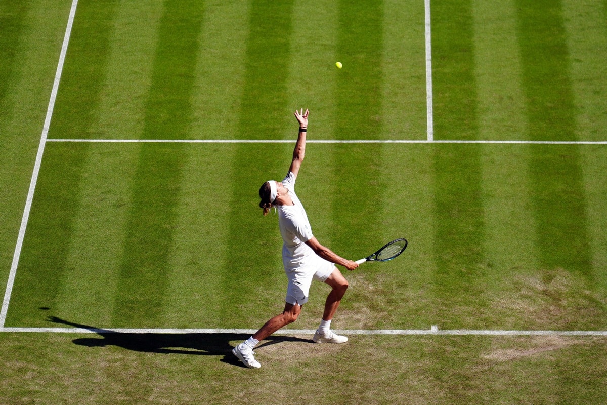 Wimbledon Tipps heute 04.07. Bild zeigt Alexander Zverev (© PA Images / Alamy Stock Photo)