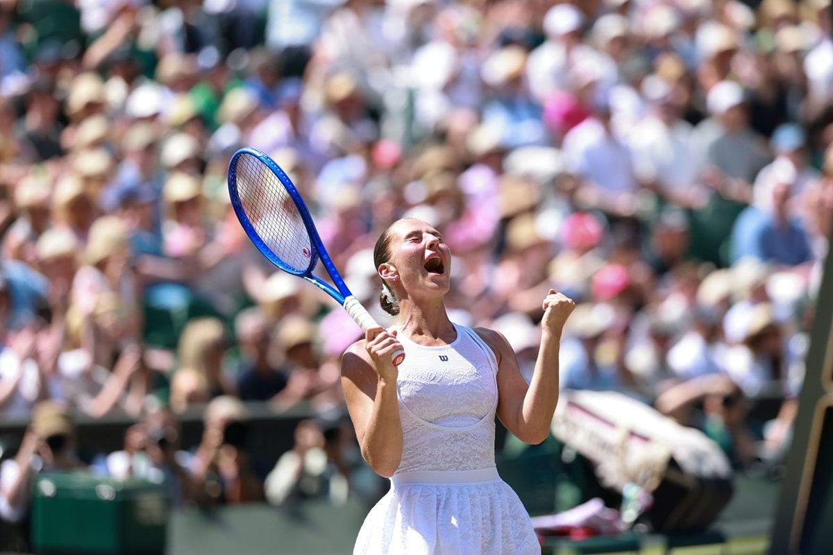 Wimbledon Tipps heute 09.07. Bild zeigt Marta Kostjuk (© LaPresse / Alamy Stock Photo)