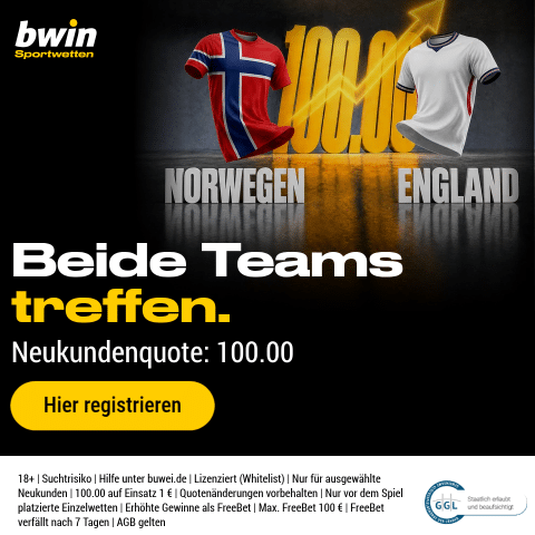 Bwin WM Quotenboost Norwegen England Norwegen England WM Bwin Quotenboost
