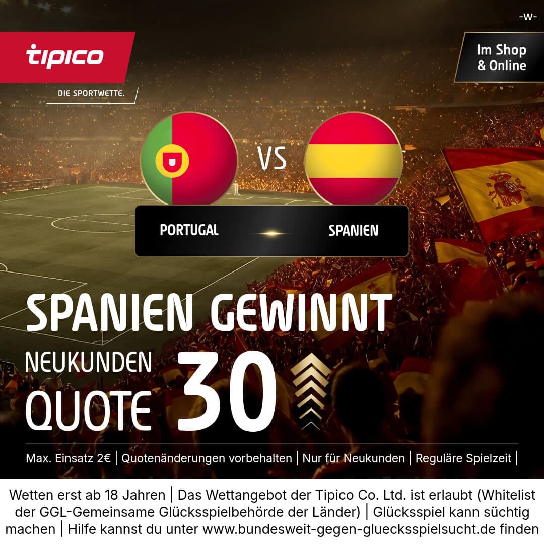 Spanien Portugal Quoten Tipico Boost