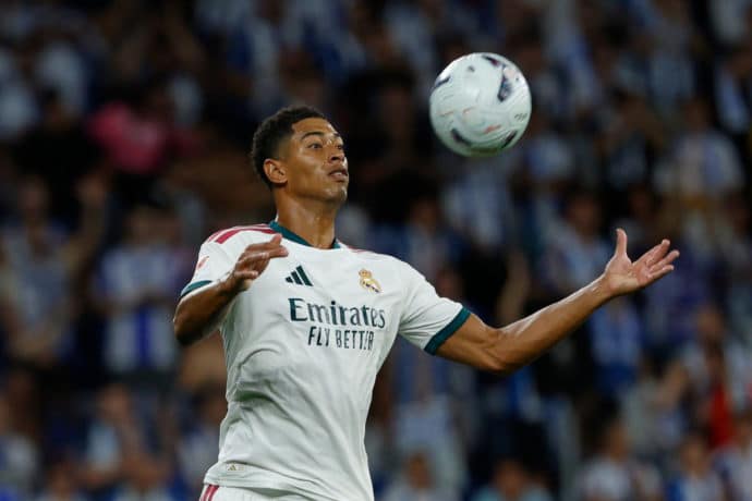 Jude Bellingham / Real Madrid Real Sociedad Prognose (© AP Foto/Joan Monfort) Real Madrid Real Sociedad Tipp