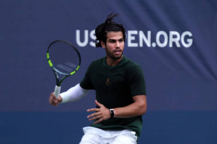 Carlos Alcaraz / US Open Tipps heute 31.08. (© Adam Stoltman/Alamy Live News) US Open heute 31.08.