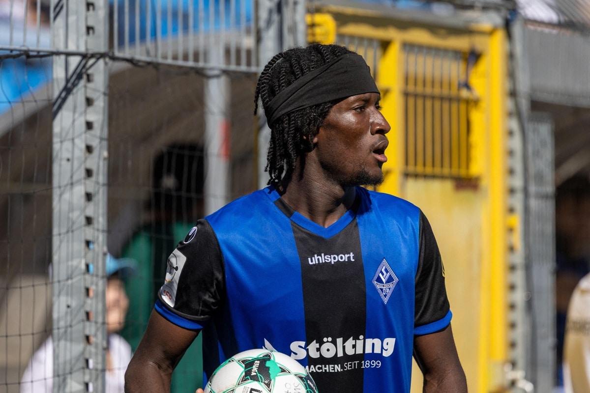 Jid Okeke / Mannheim RW Essen Prognose (© Herrmann Agenturfotografie / Alamy Stock Photo) Mannheim RW Essen Tipp