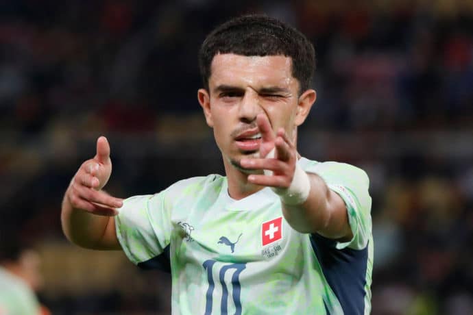 Zeki Amdouni / Schottland Schweiz Prognose (© AP Photo/Boris Grdanoski) Schottland Schweiz Tipp