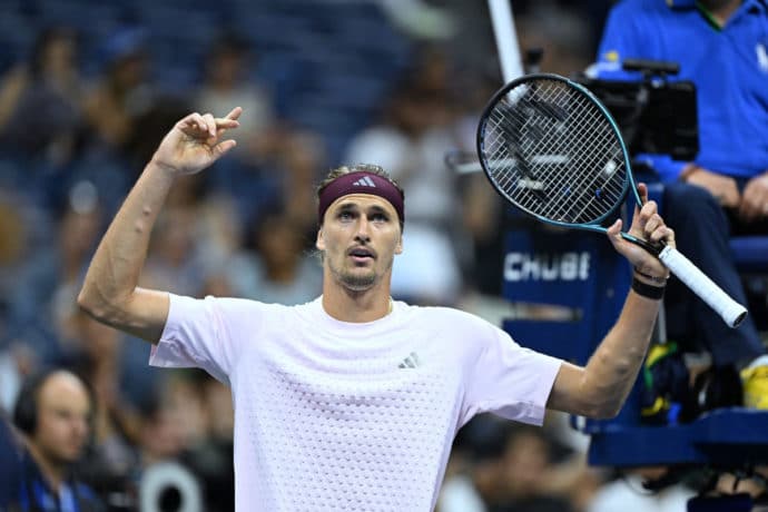 Alexander Zverev / US Open Tipps heute 05.09. (© Li Rui/Xinhua/Alamy Live News) US Open heute 05.09.