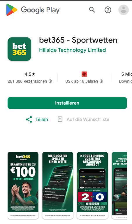 bet365 app