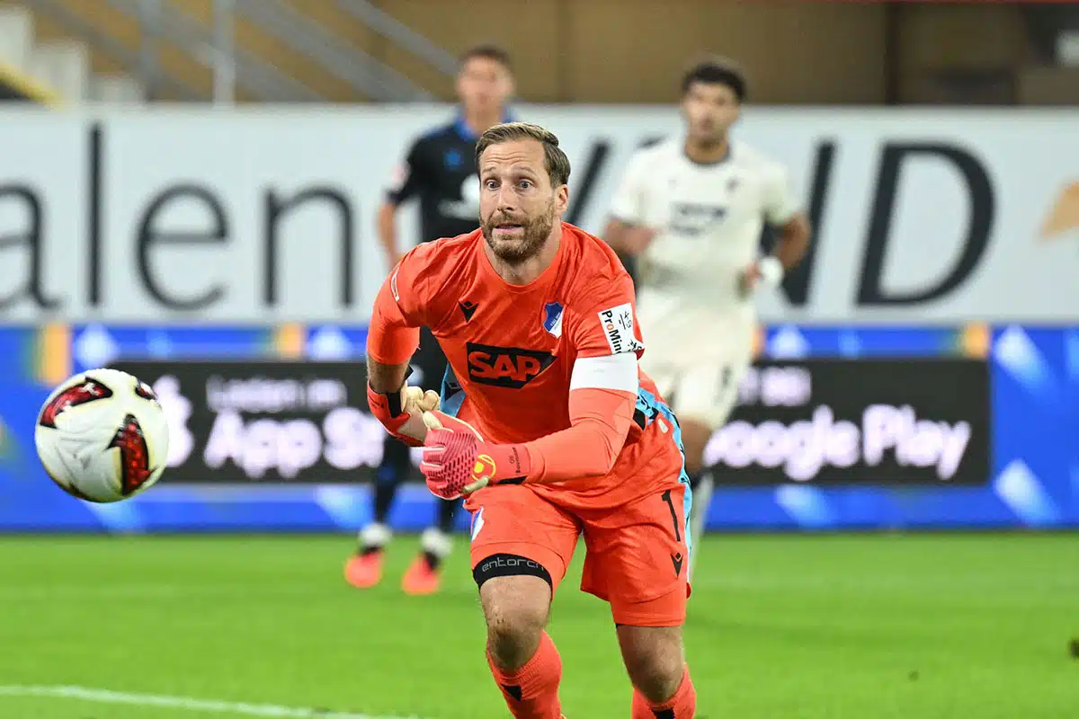 TSG Torwart Oliver Baumann / Hoffenheim HSV Prognose (© dpa picture alliance) Hoffenheim HSV Tipp