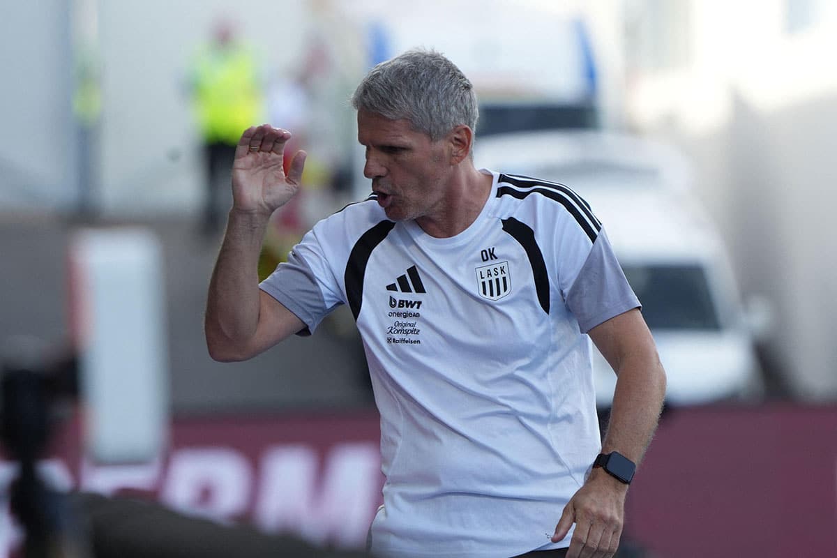 LASK-Trainer Didi Kühbauer / LASK Rapid Wien Prognose (© EXPA/ Marcel Pail) LASK Rapid Tipp