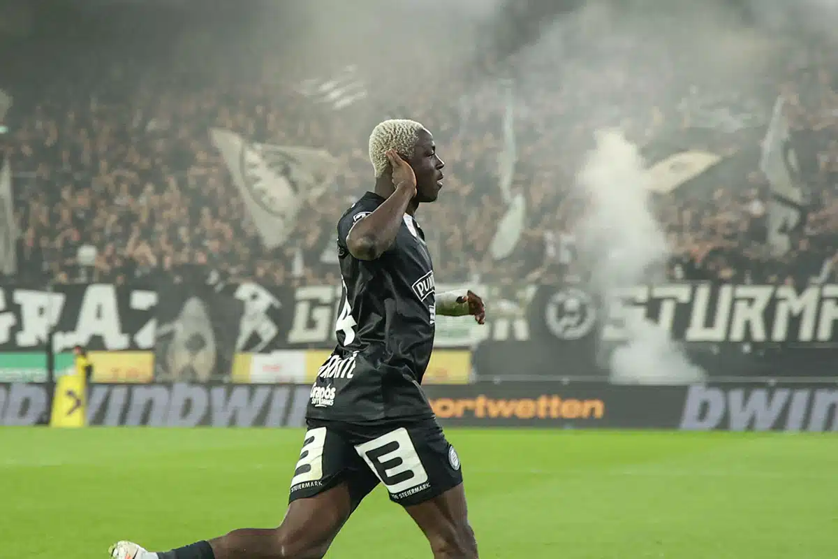 Oumar Diakite / Sturm Graz Marseille Prognose (© APA-Images) Sturm Graz Marseille Tipp