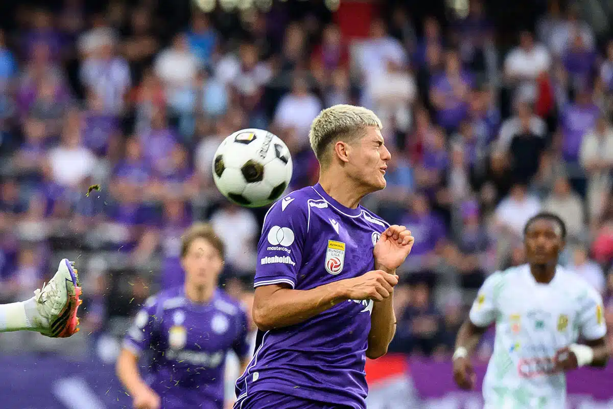 Vasilije Markovic / Austria Wien Sturm Prognose (© APA-Images/Alamy Live News) Austria Sturm Tipp