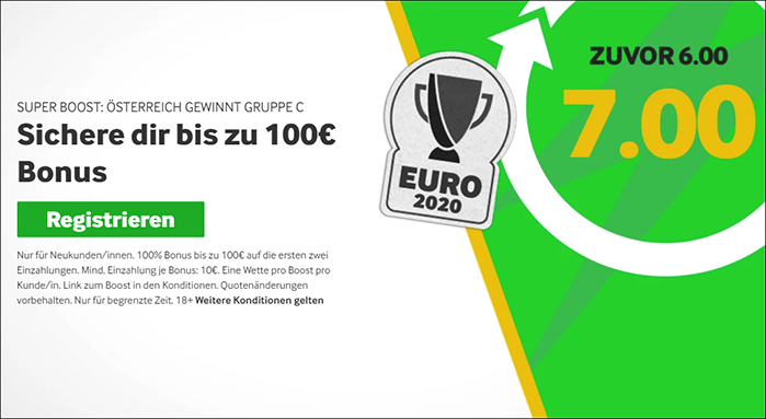 Betway EM Aktion Österreich gewinnt Gruppe C