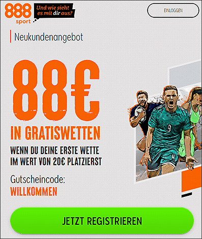 888Sport Neukundenbonus