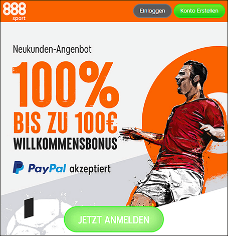 888Sport Neukundenbonus