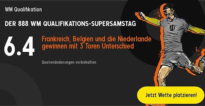 888Sport WM Quali Quotenboost