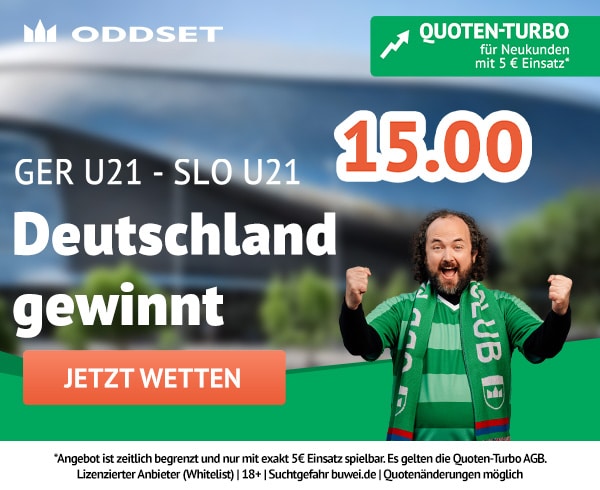 15.0 Quotenturbo zu GER vs SLO bei Oddset