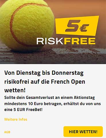 5 Euro Freebet Aktion AdmiralBet