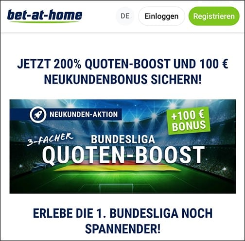 bet-at-home bundesliga quotenboost neukundenbonus