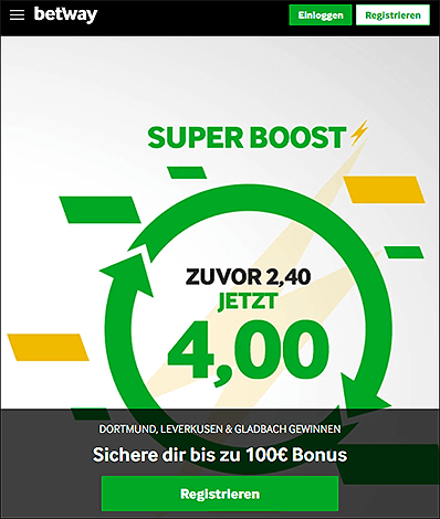 Betway Bundesliga Superboost