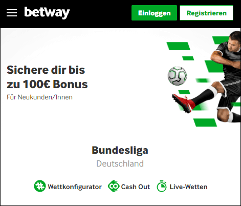 Betway Bundesliga Live Quoten