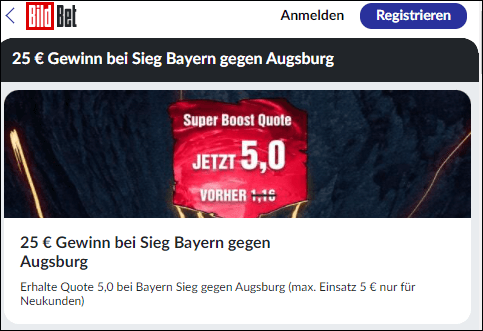 bildbet superboost bayern sieg