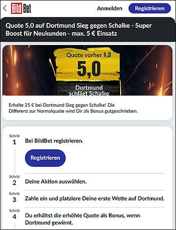 Revierderby Dortmund Schalke Bildbet Boost