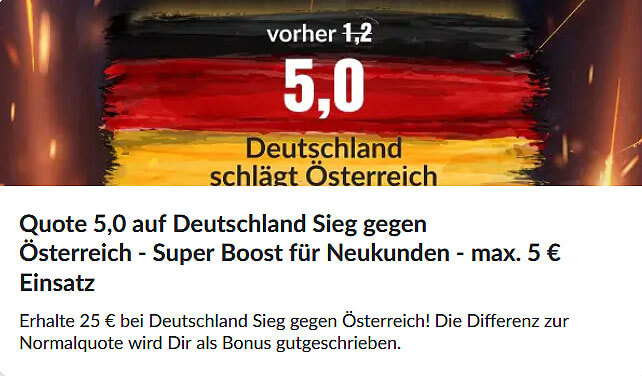 bildbet quotenboost deutschland sieg