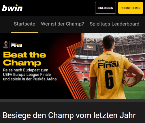 Bwin EL-Finale Tippspiel