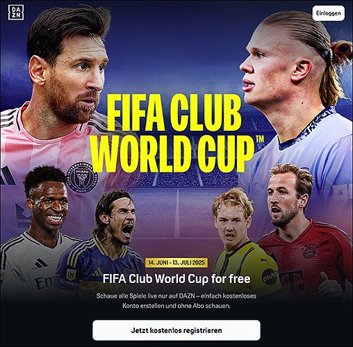 DAZN schauen - für nur 9.99 Euro im Monat