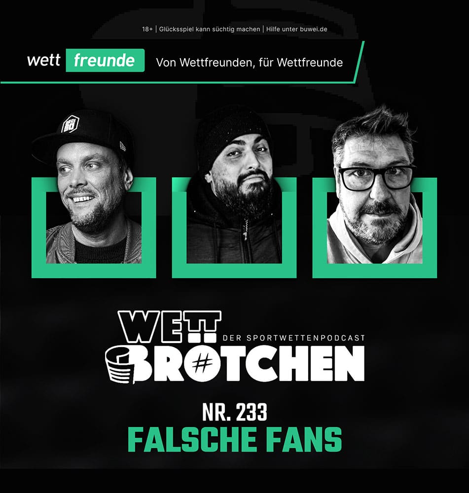 Wettfreunde Podcast Wettbrötchen Grafik Episode 233