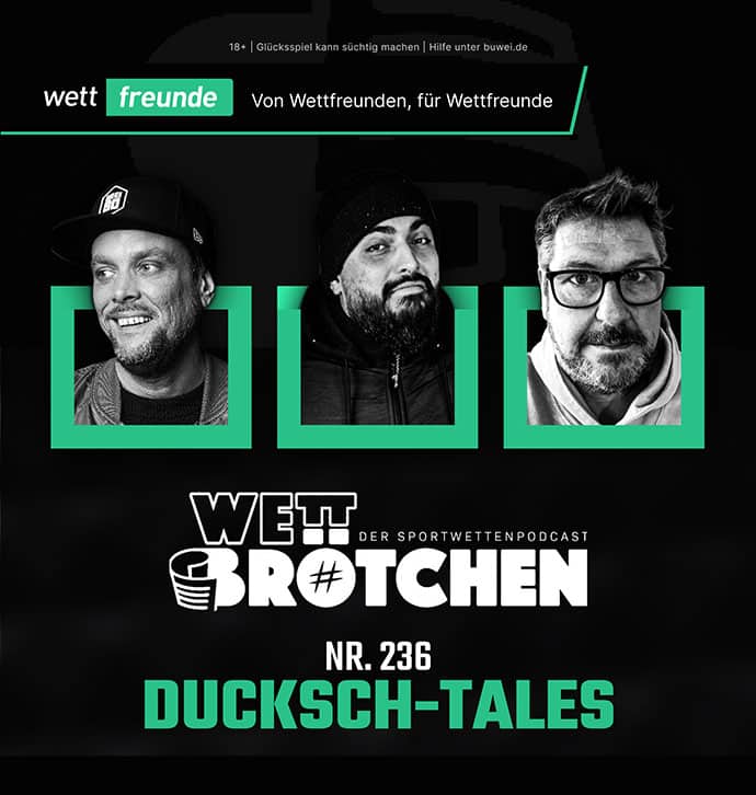 Wettfreunde Podcast Wettbrötchen Grafik Episode 235