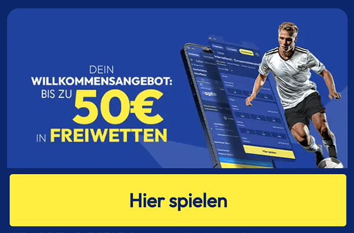 50 Euro Freiwetten Neukundenbonus Sunmaker