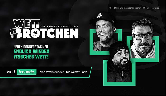 Wettfreunde Podcast Wettbrötchen Grafik