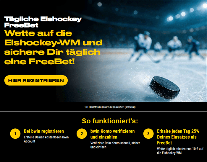Jetzt 20€ Freebet sichern 20€ Freebet